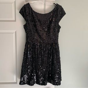 Arden B black sequin dress - size 12 🖤